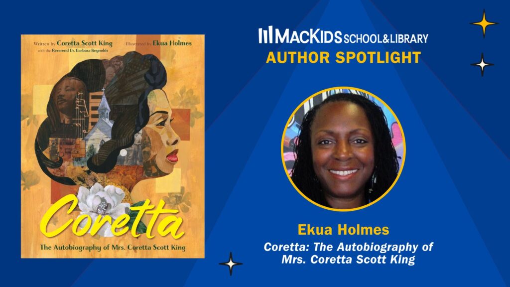 Coretta Cover ImageEkua Holmes Author Photo