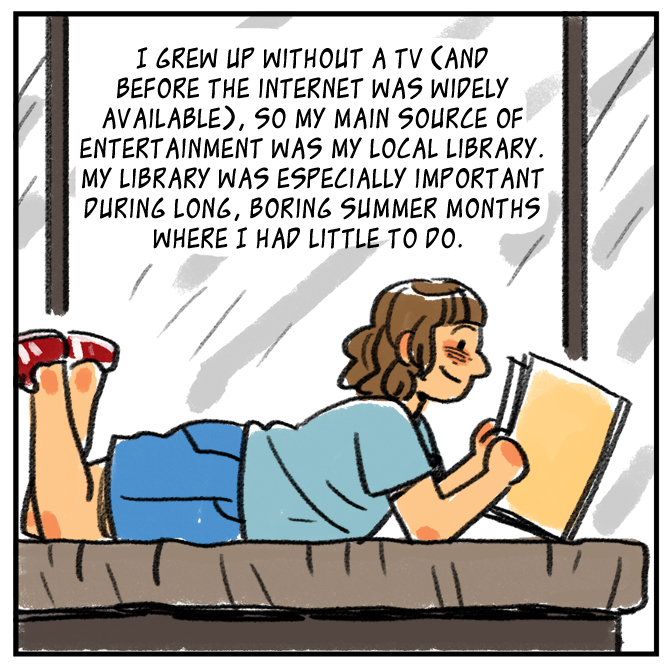 Library Comic