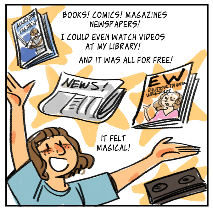 Library Comic