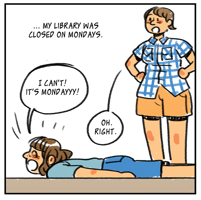 Library Comic