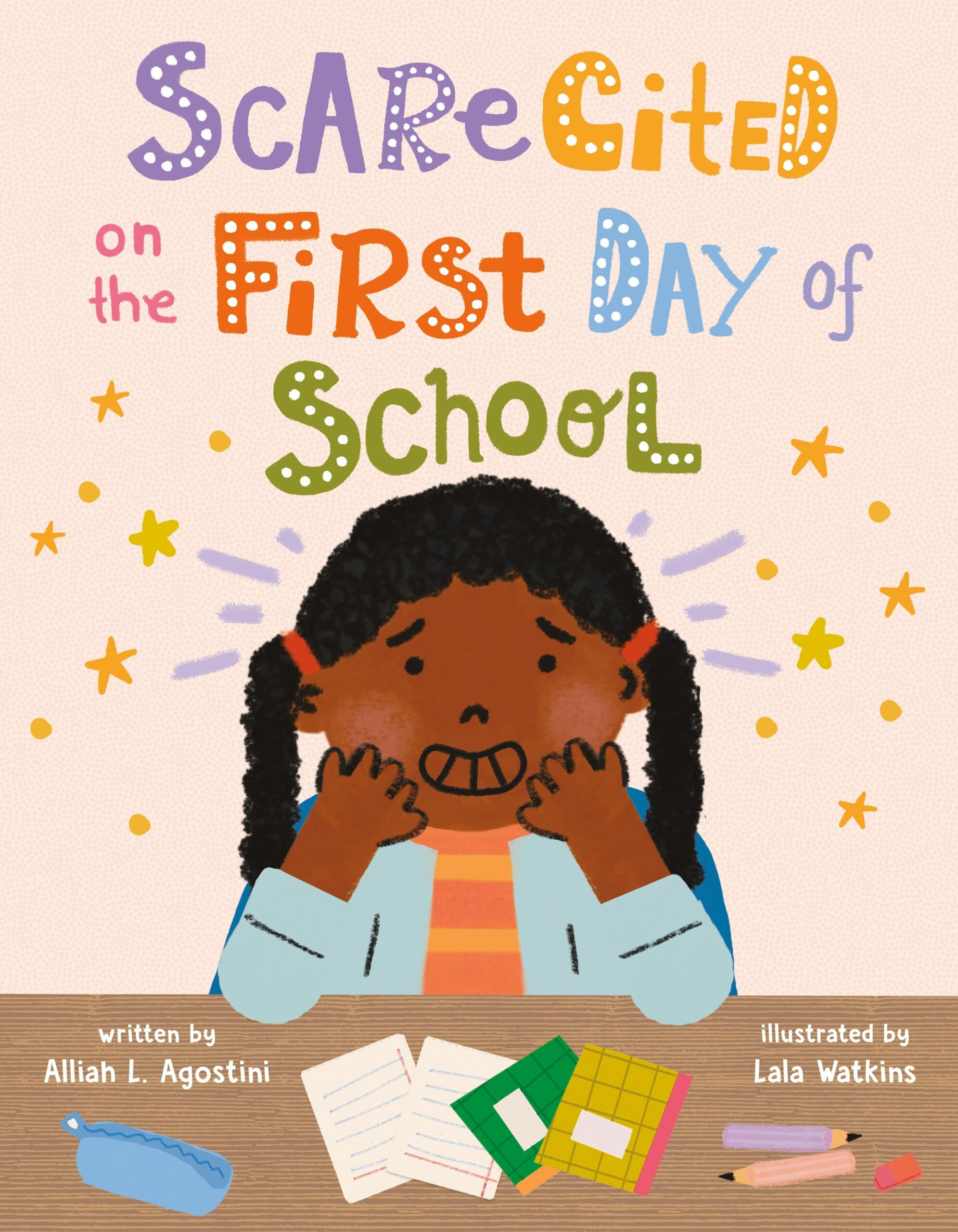 Scarecited on the first day of school cover
