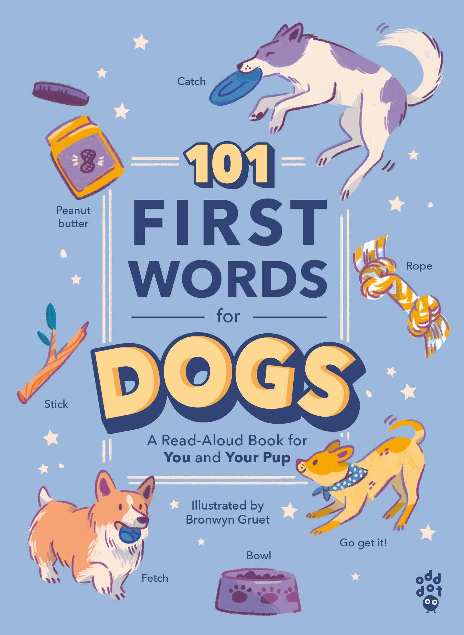 101 First Words for Dogs Book Cover