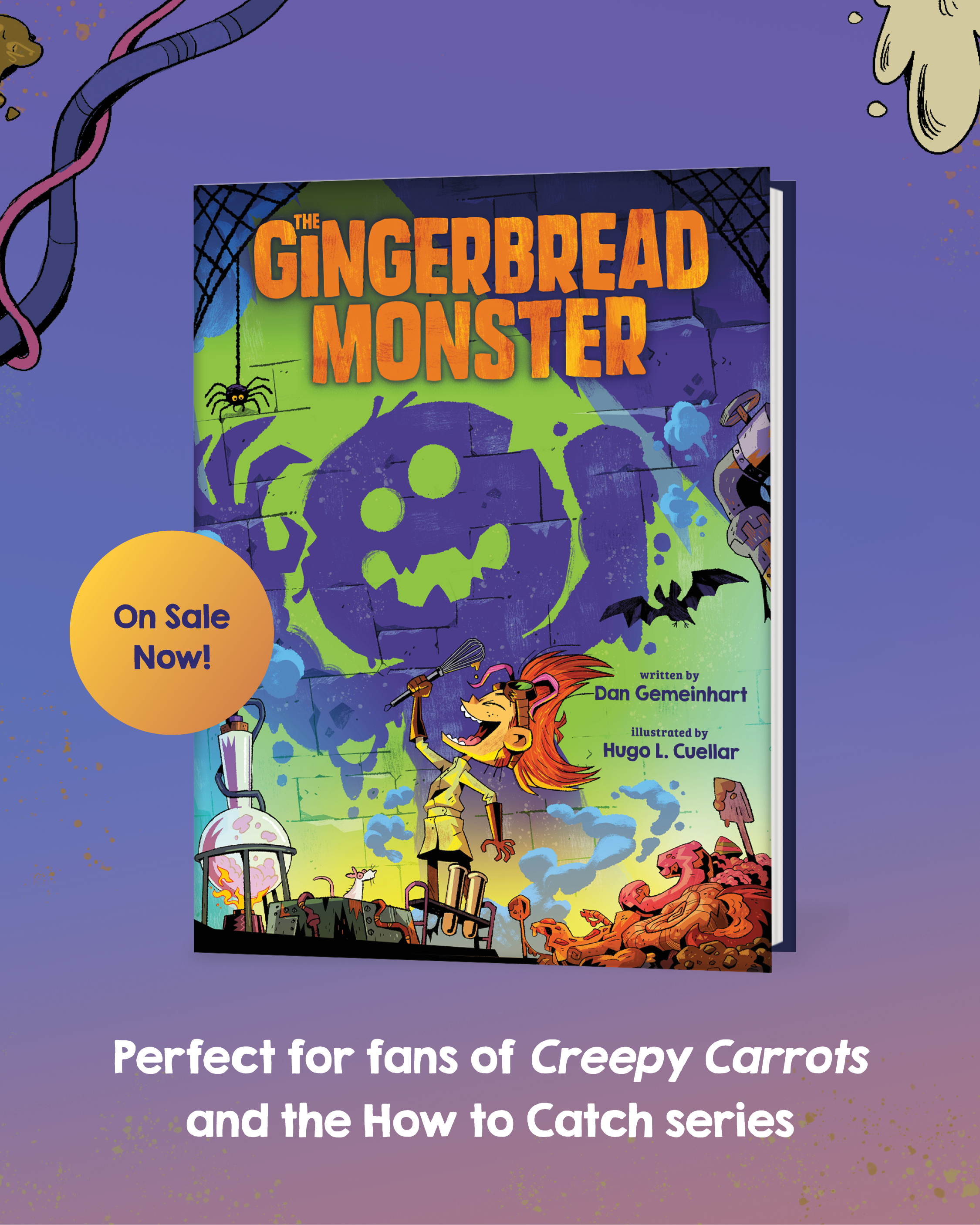 Gingerbread Monster Social Asset