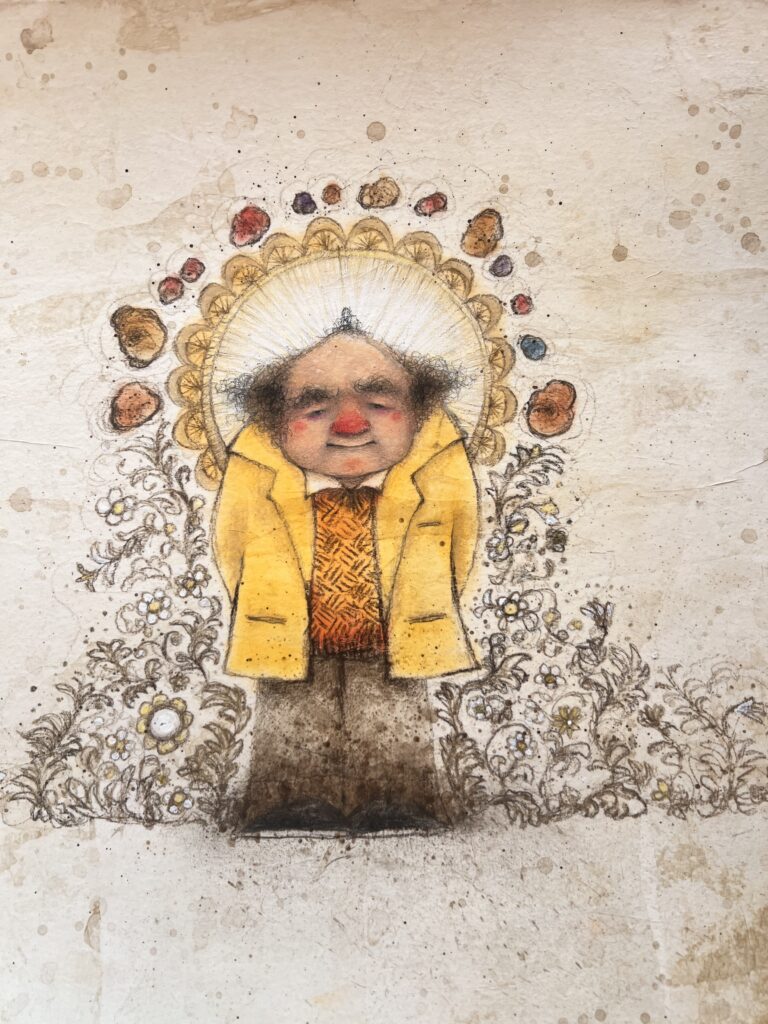 Juana Martinez-Neal original art from Alberto Salas Plays Paka Paka con la Papa