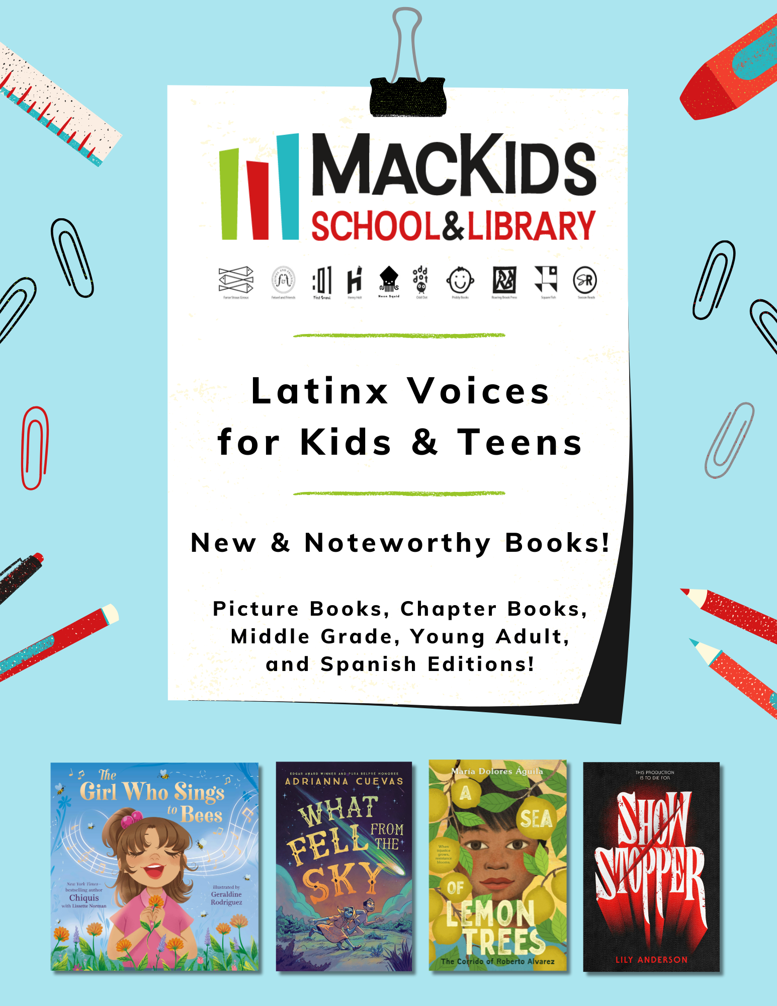 Latinx Voices for Kids & Teens