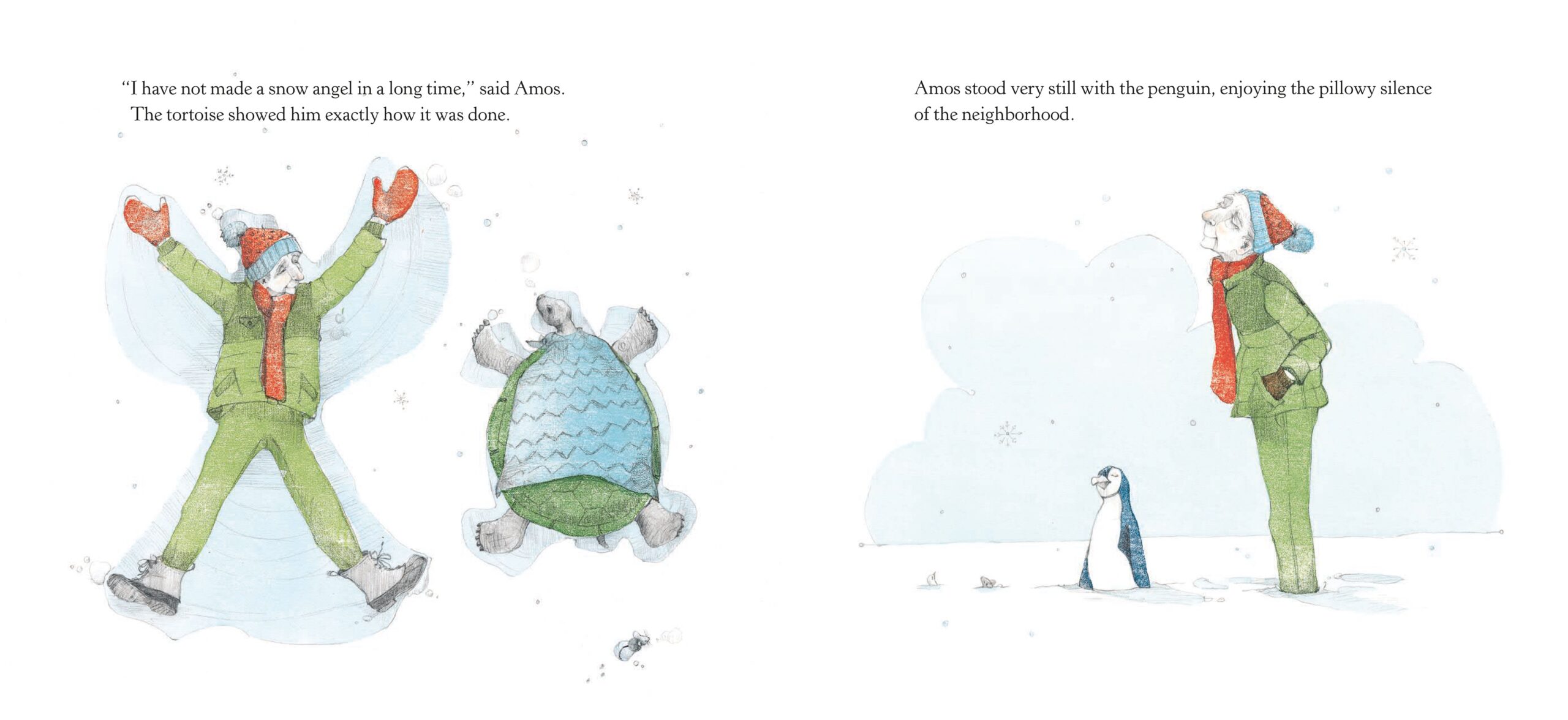 Interior image of A Snow Day