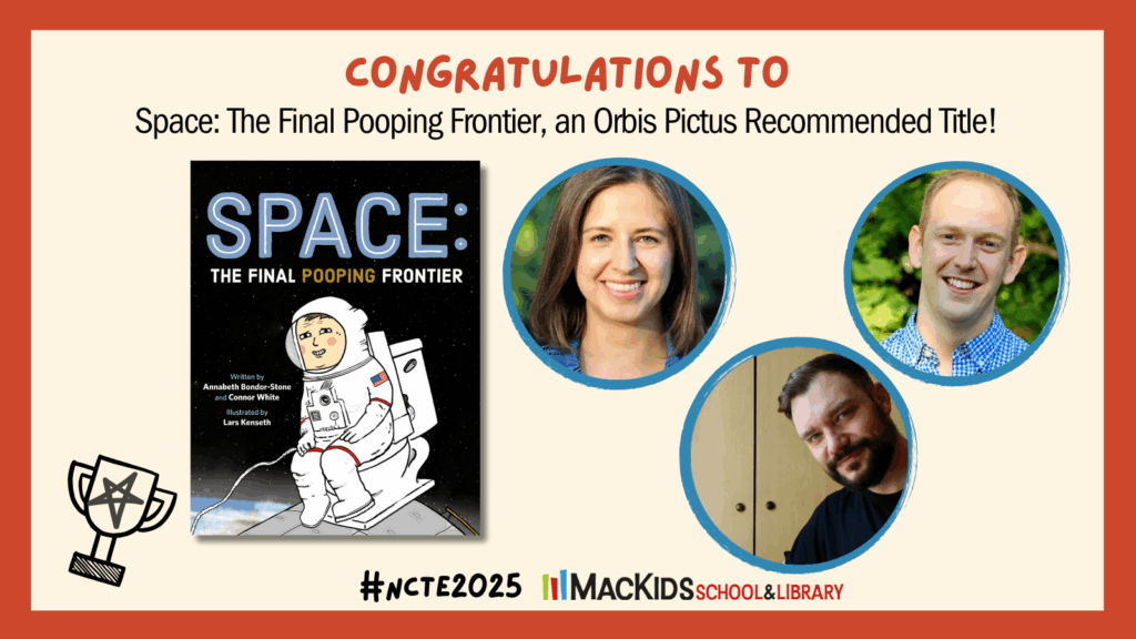 Congrats to Space: The Final Pooping Frontier for winning the orbis pictus award