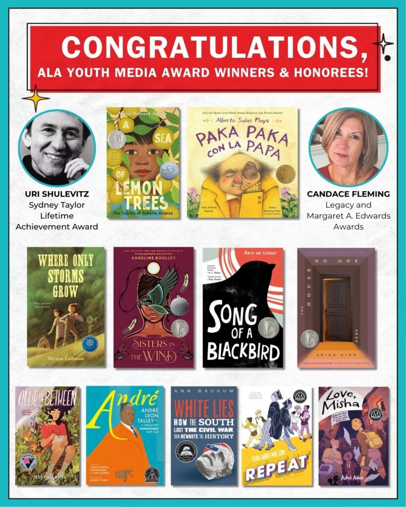 CONGRATULATIONS ALA Youth Media Award Winners and Honorees