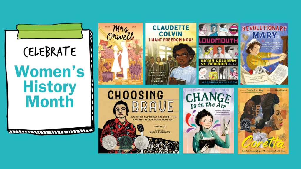 selection of women's history month titles