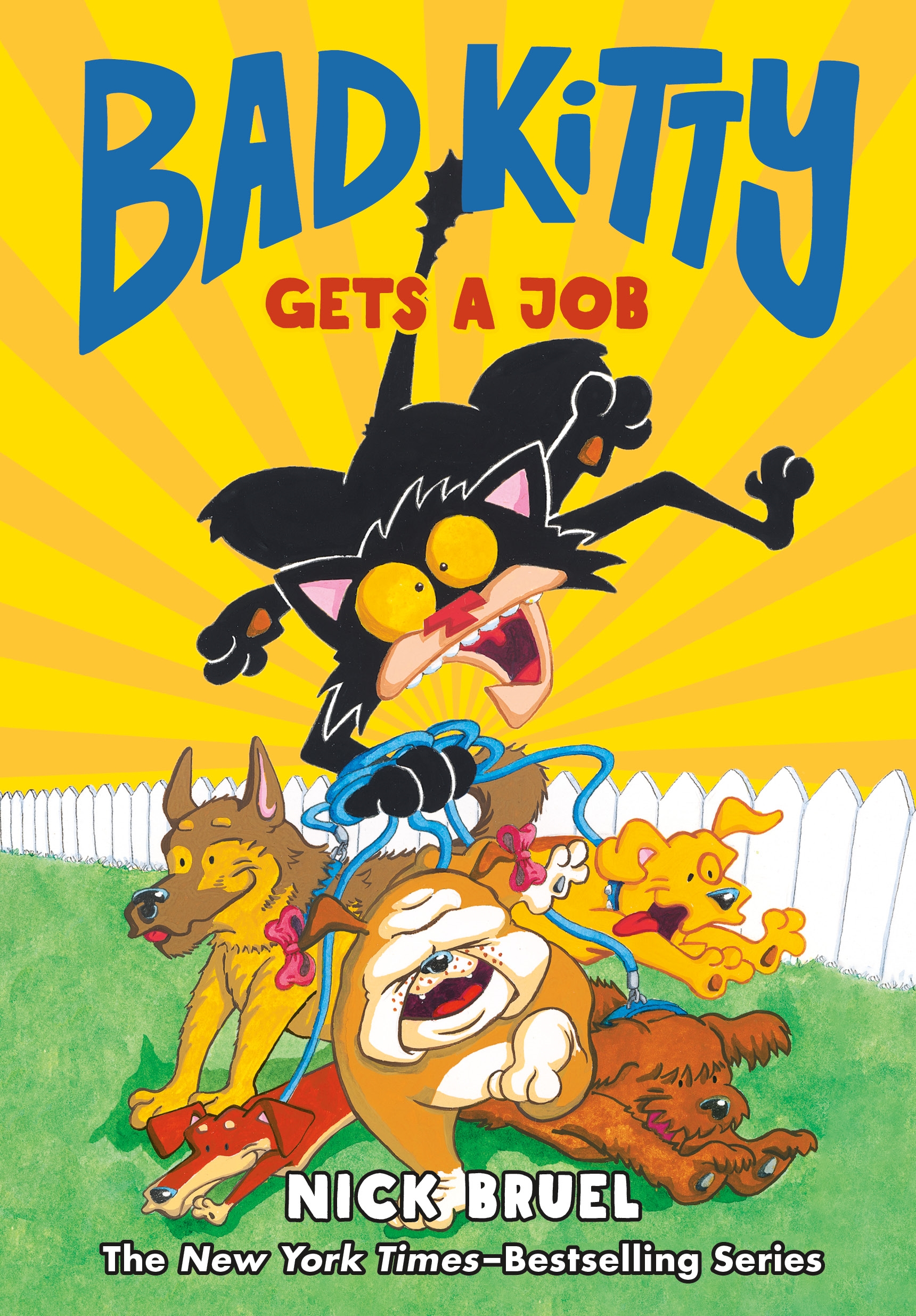 Bad kitty gets a job book cover