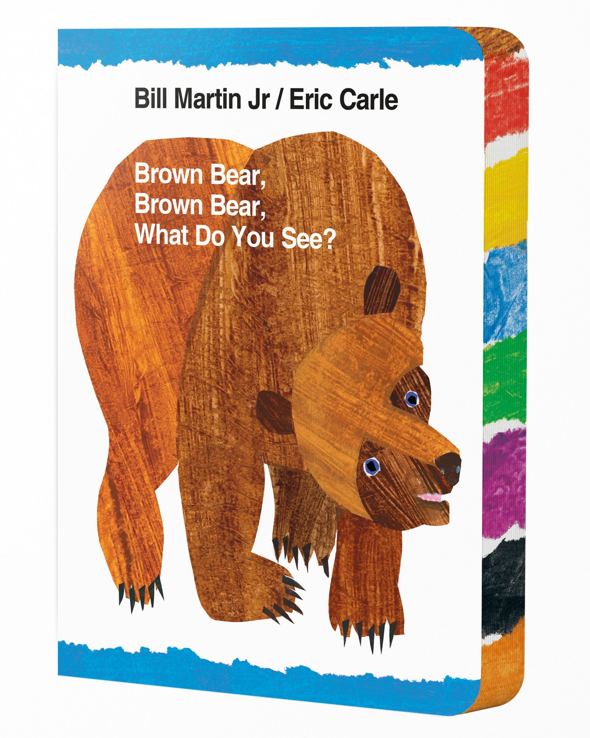 Brown Bear stamped edges book cover