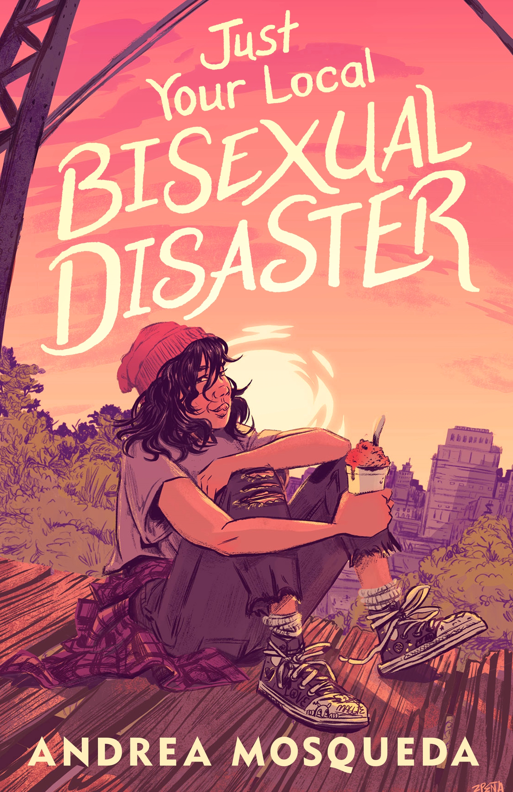 Just your local bisexual disaster book cover