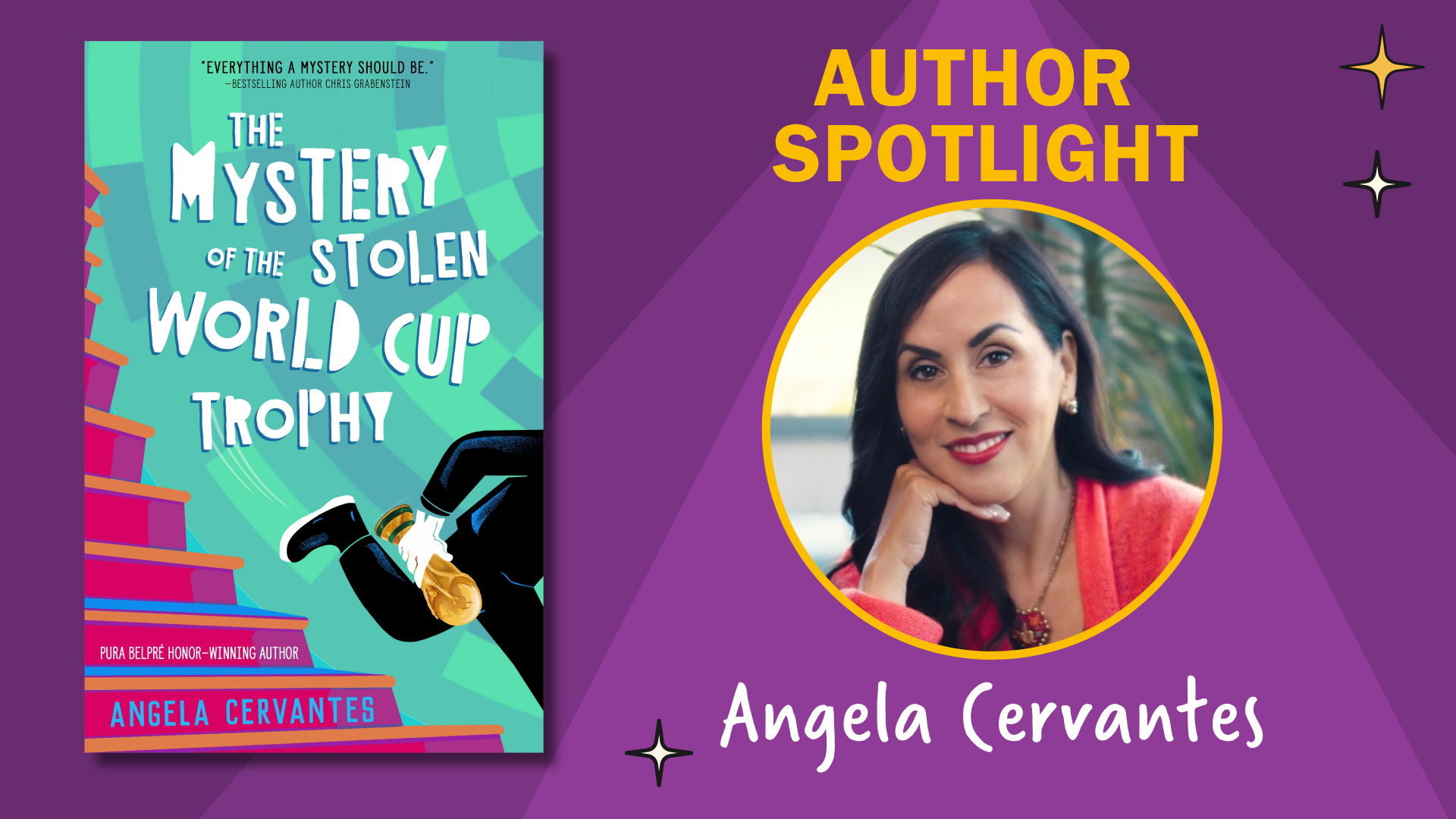 Angela Cervantes Author Spotlight image