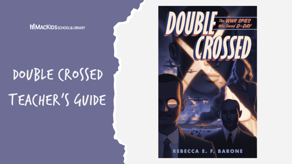 double crossed teachers guide with book jacket and text
