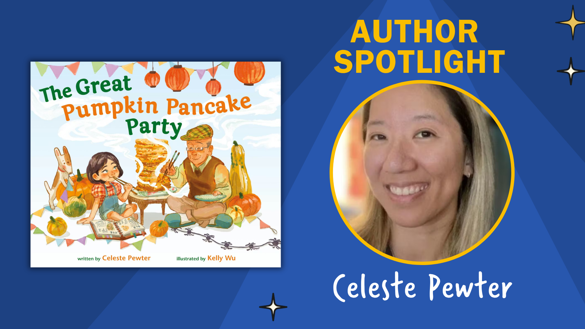 Cover of The great pumpkin pancake party, picture of author Celeste Pewter