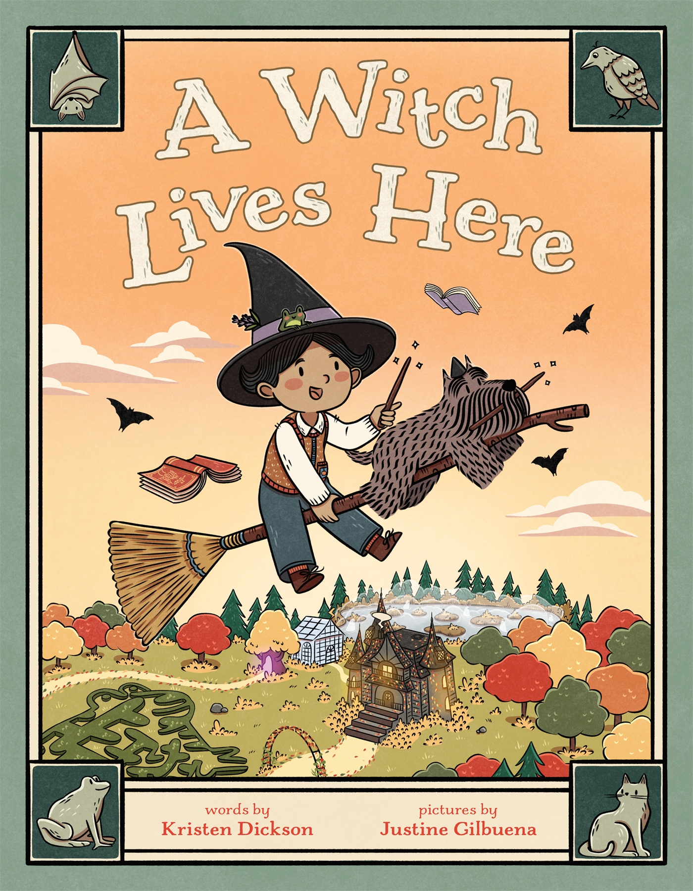 A witch lives here